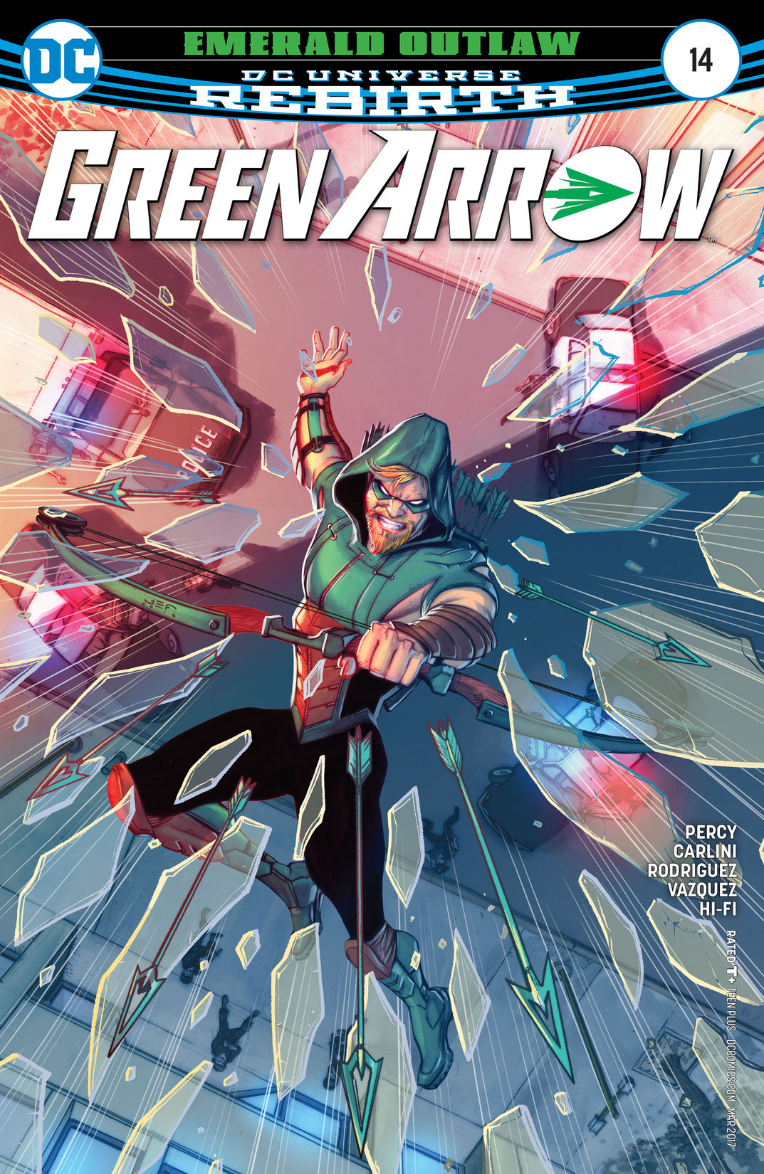 Green Arrow (2016-) #14 preview images