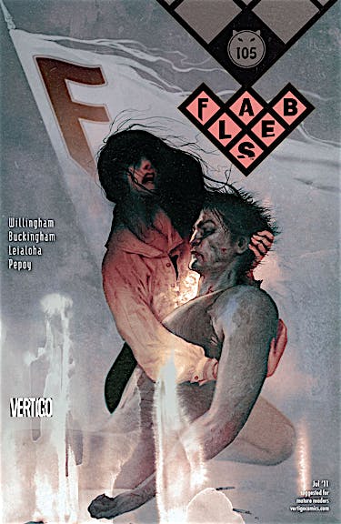 Fables #105 preview images