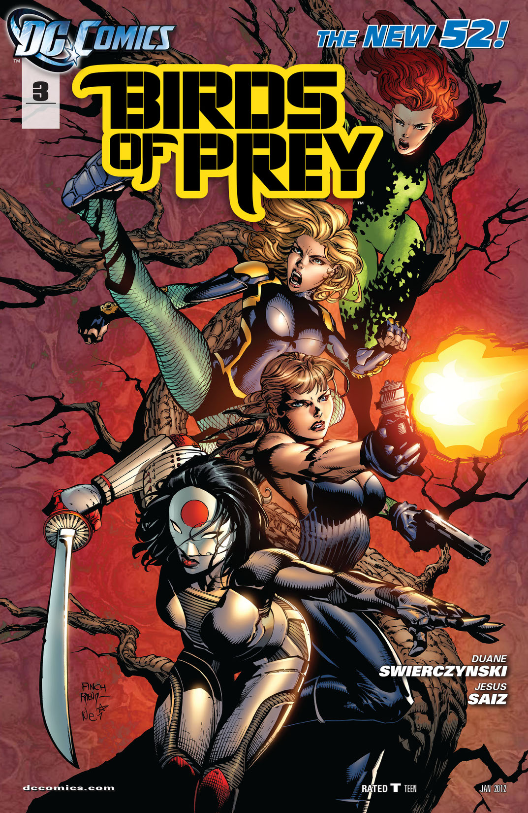 Birds of Prey (2011-) #3 preview images