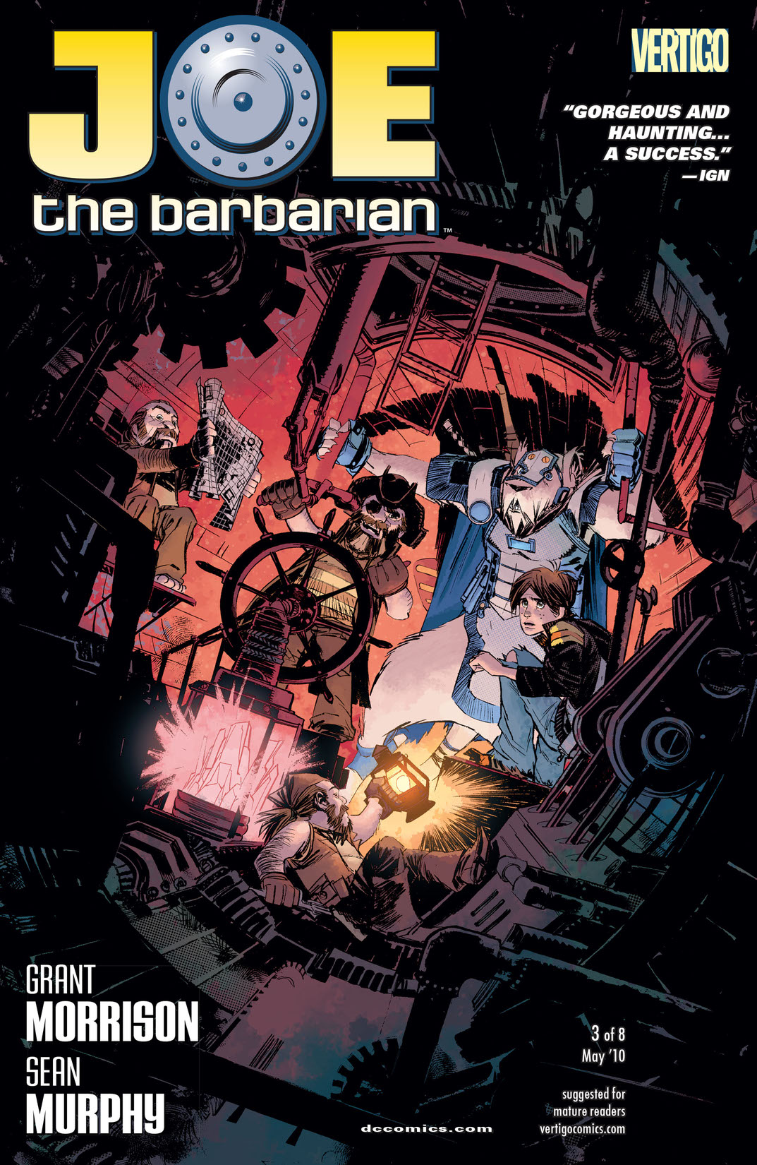 Joe the Barbarian #3 preview images