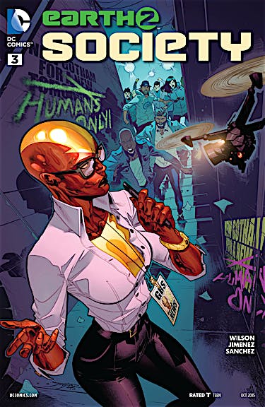 Earth 2: Society #3 preview images