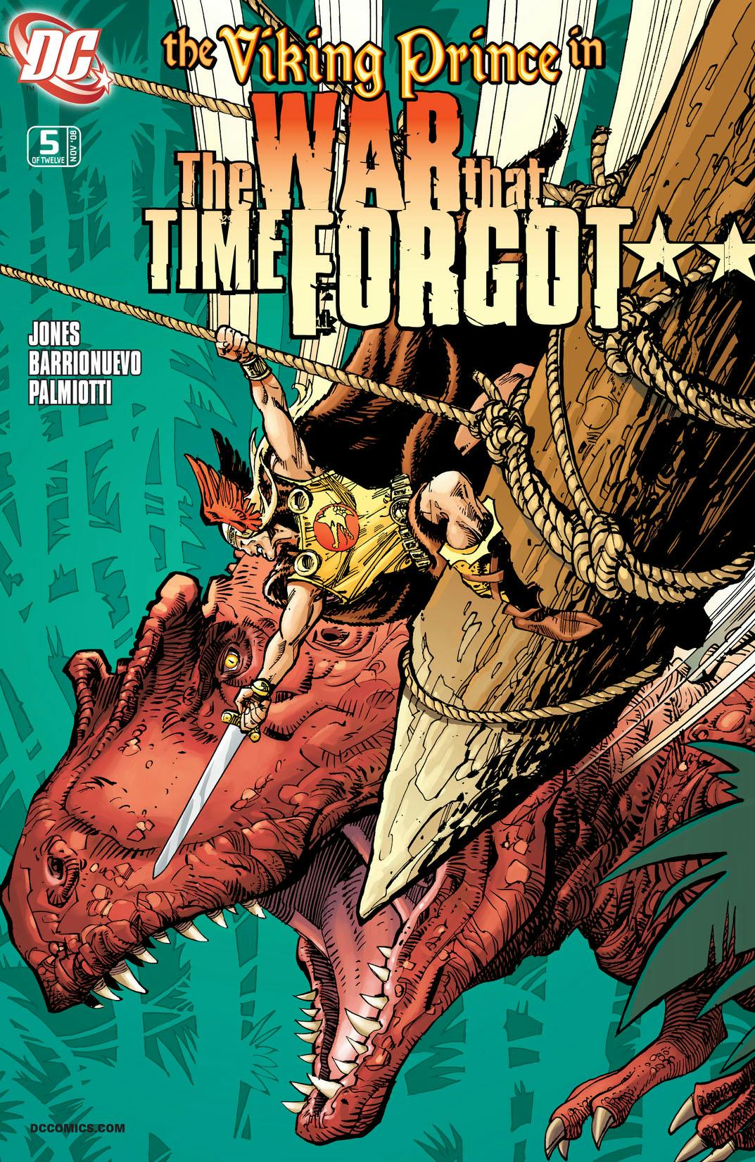 The War That Time Forgot #5 preview images