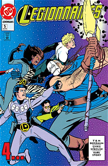 Legionnaires #5 preview images