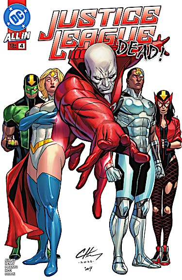 Justice League Red #4 preview images