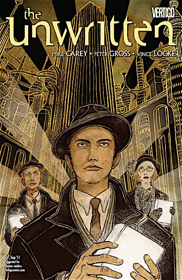The Unwritten #27 preview images