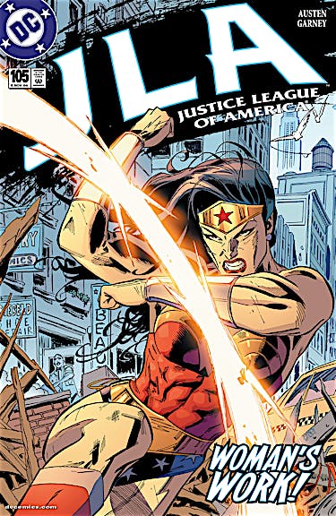 JLA #105 preview images