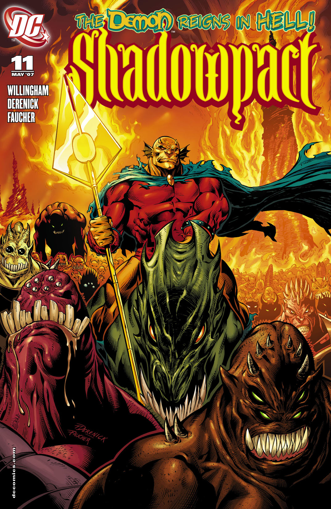 Shadowpact #11 preview images
