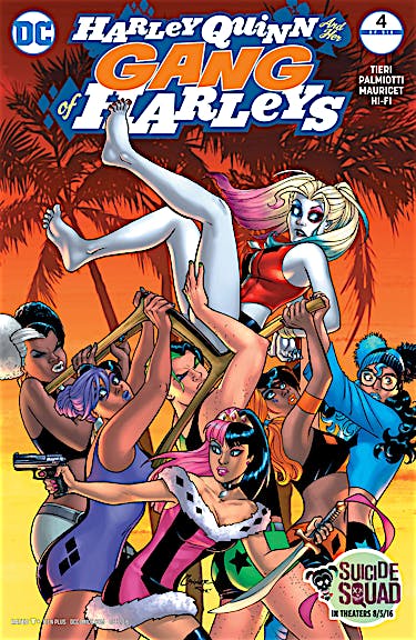 Harley Quinn and Her Gang of Harleys #4 preview images