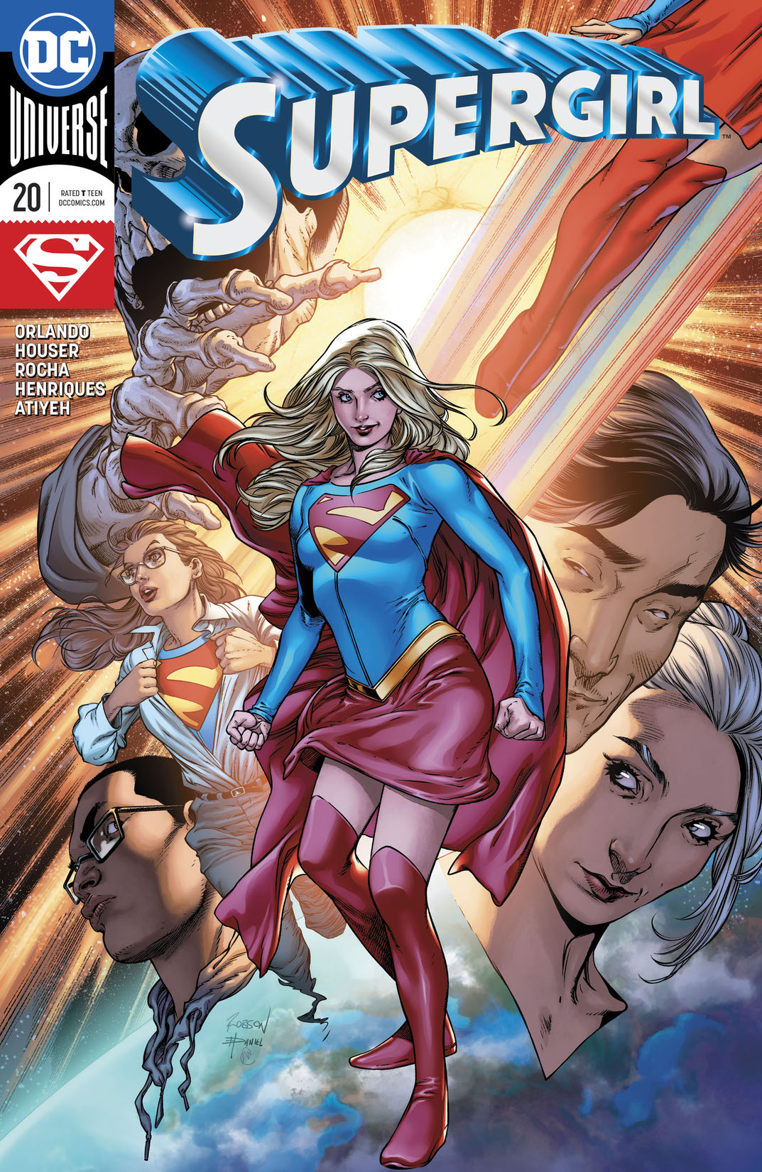 Supergirl (2016-) #20 preview images
