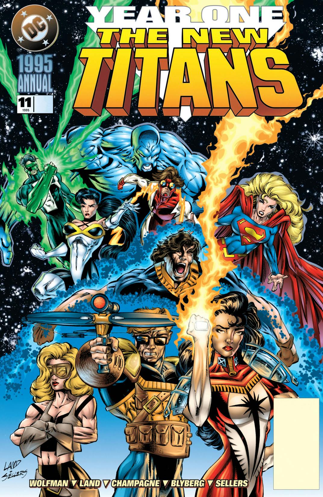 The New Titans Annual #11 preview images