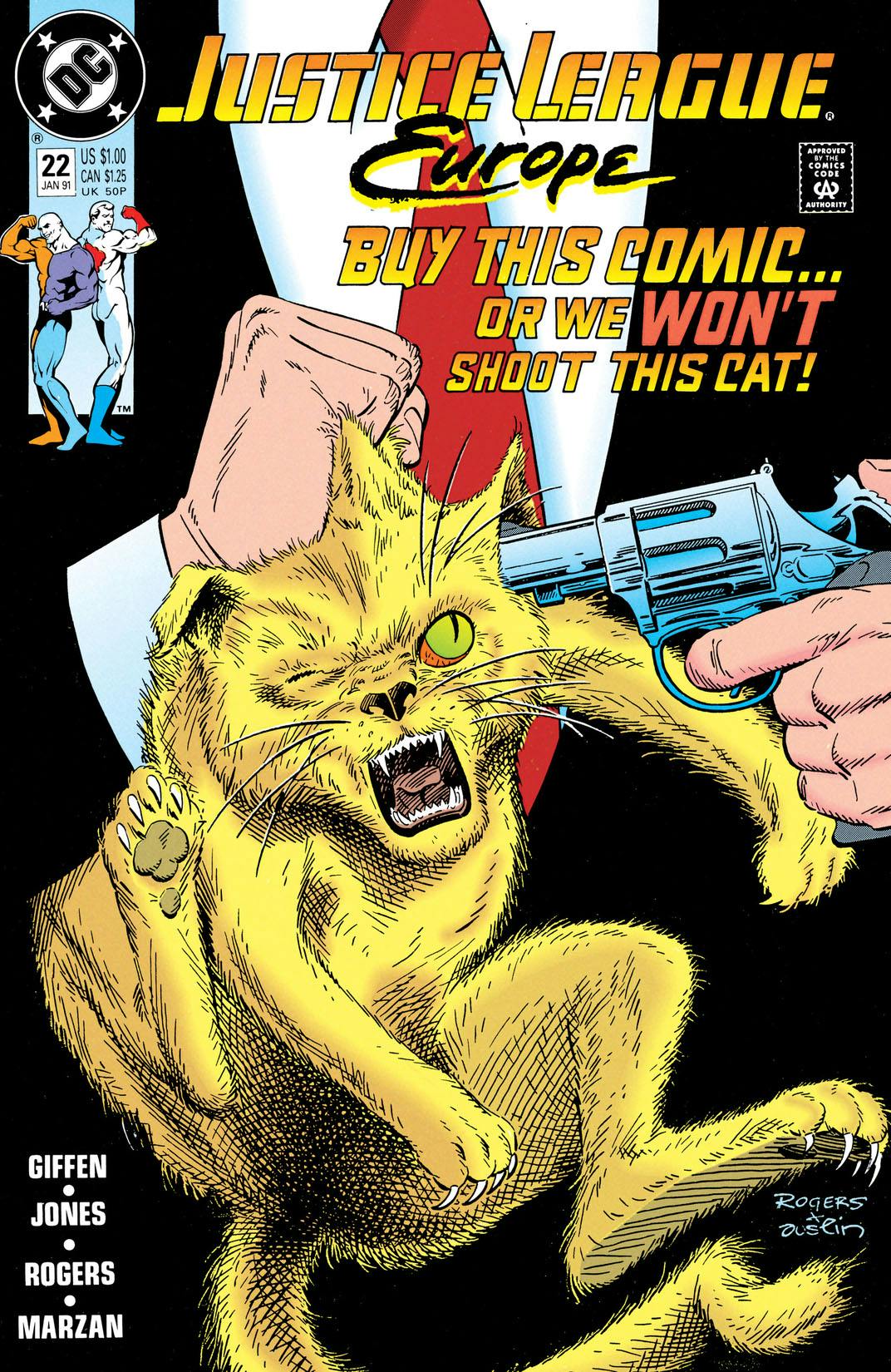 Justice League Europe #22 preview images