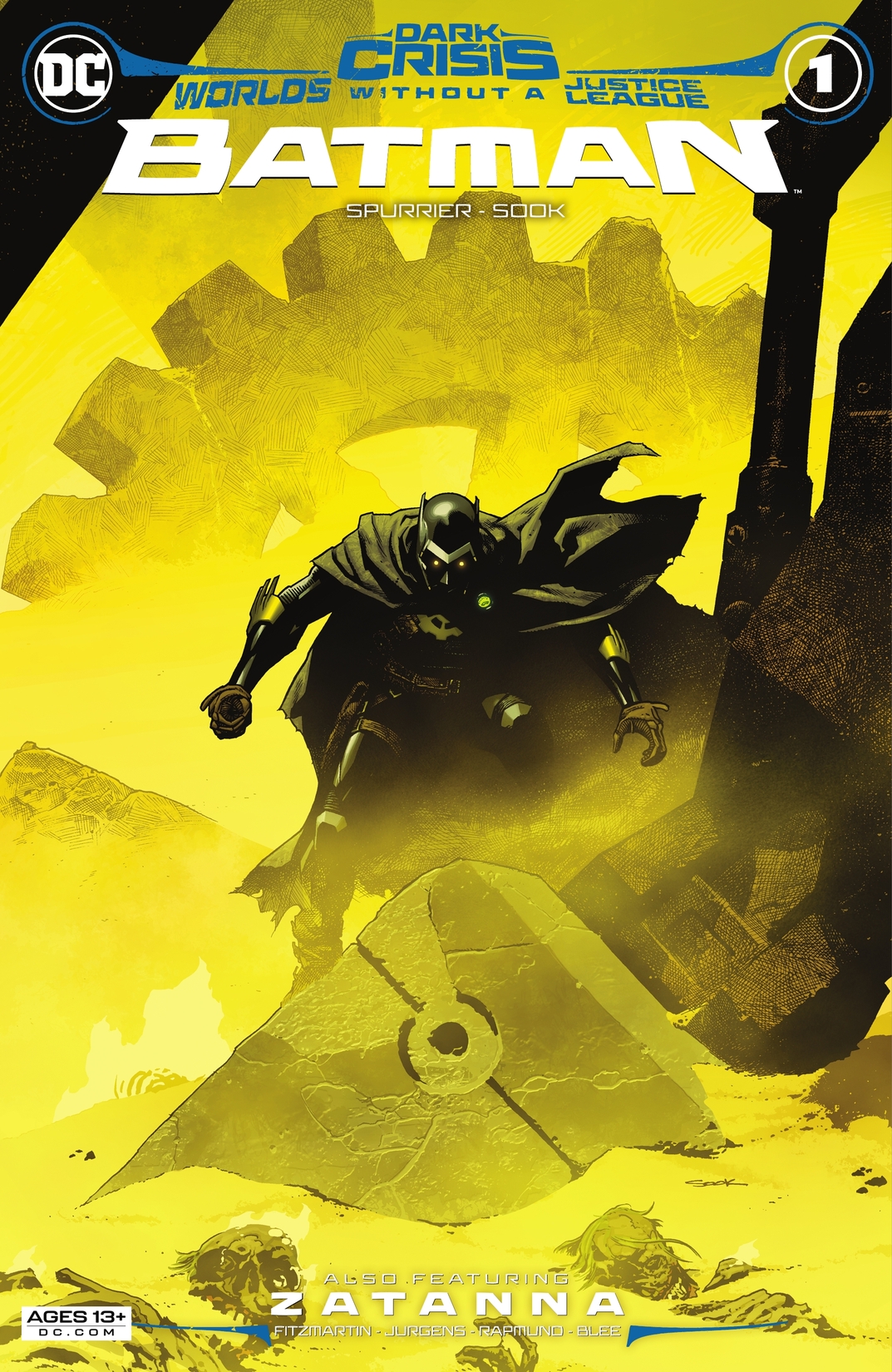 Dark Crisis: Worlds Without A Justice League - Batman #1 preview images