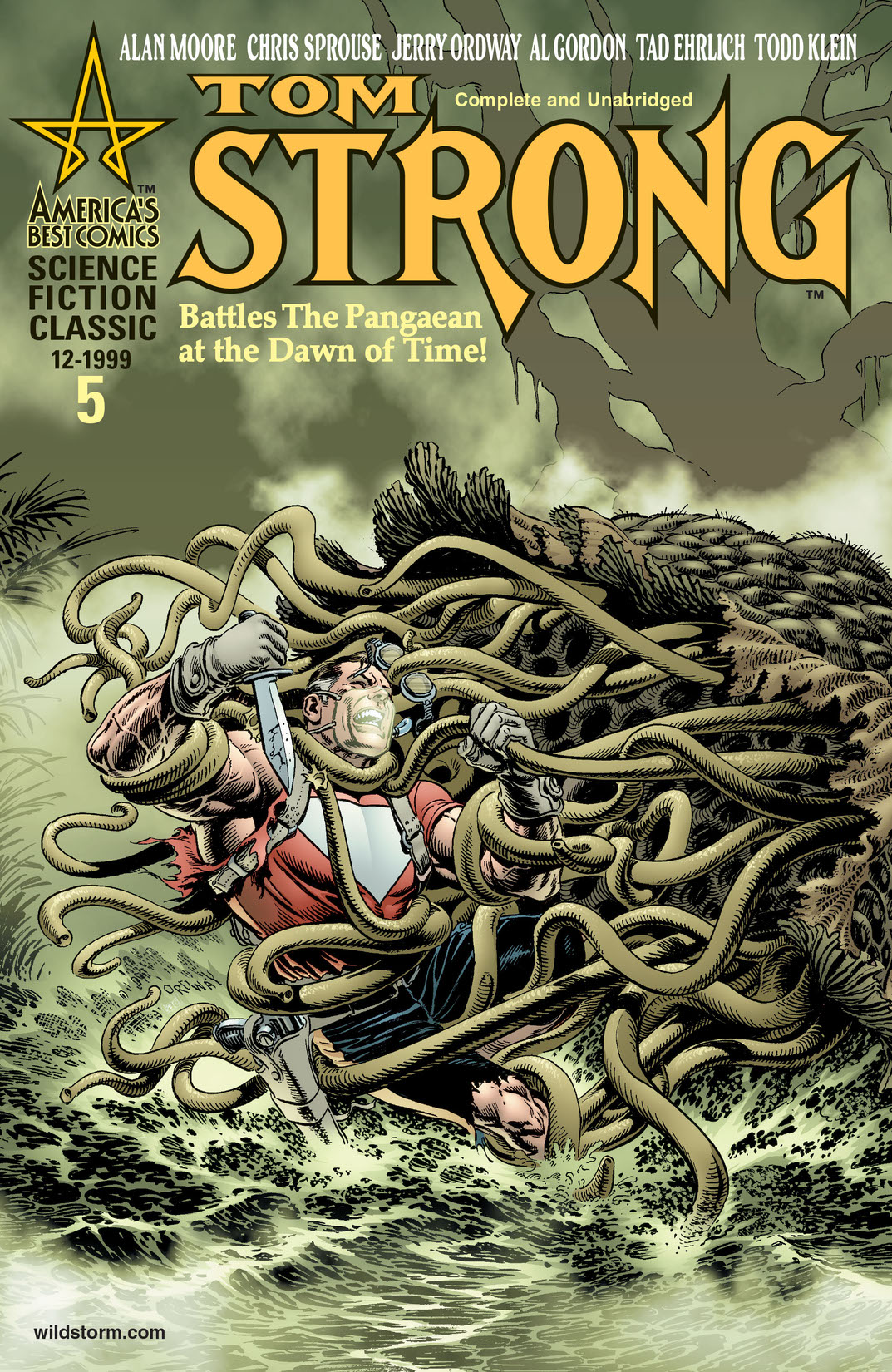 Tom Strong #5 preview images