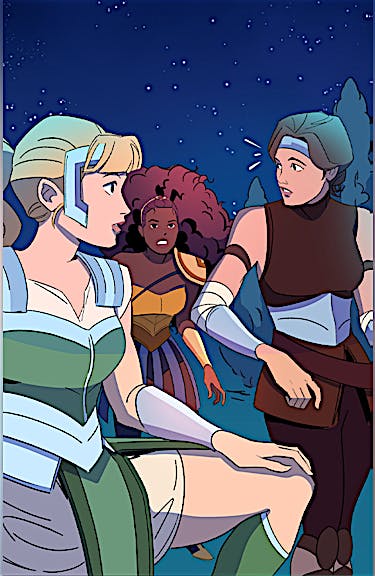 Warriors and a Wee Wonder #6 preview images