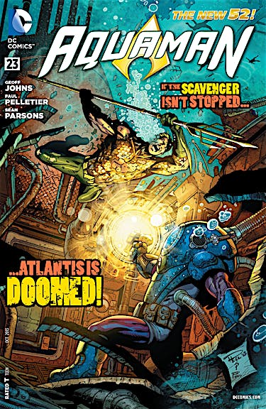 Aquaman (2011-) #23 preview images