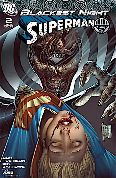Blackest Night: Superman #2 preview images