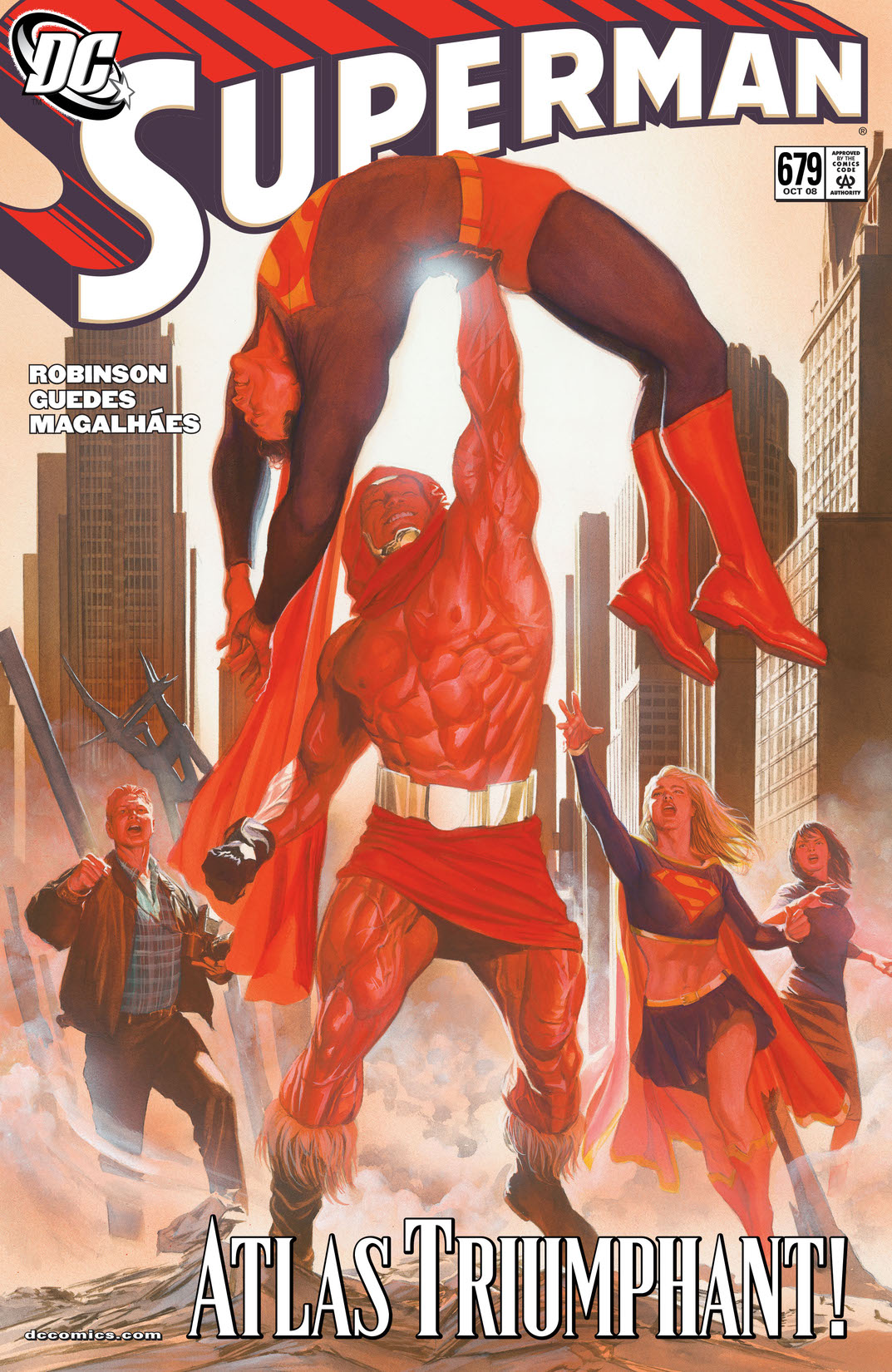 Superman (2006-) #679 preview images