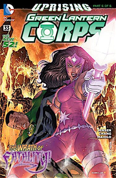 Green Lantern Corps (2011-) #33 preview images