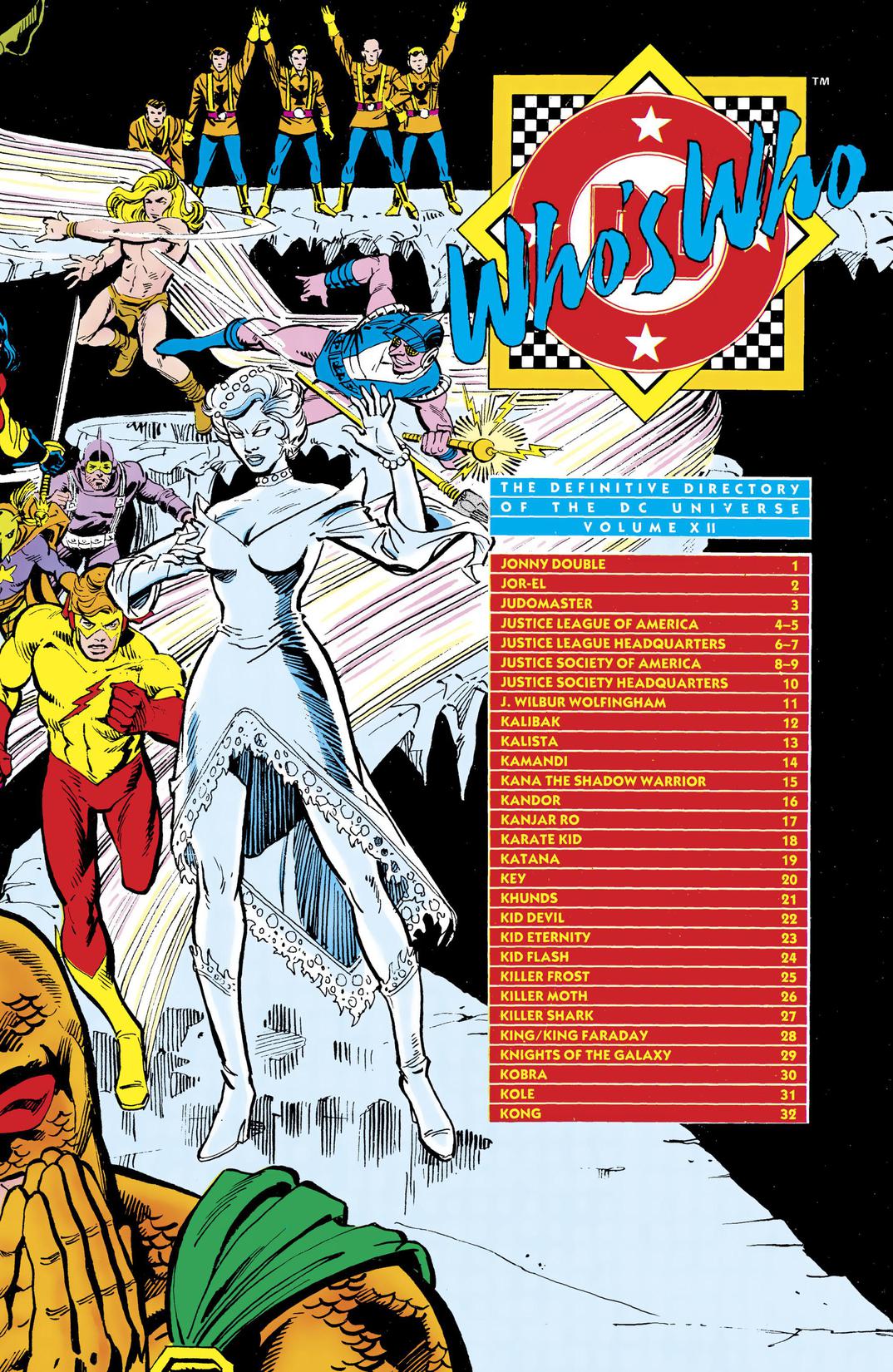 Who's Who: The Definitive Directory of the DC Universe #12 preview images