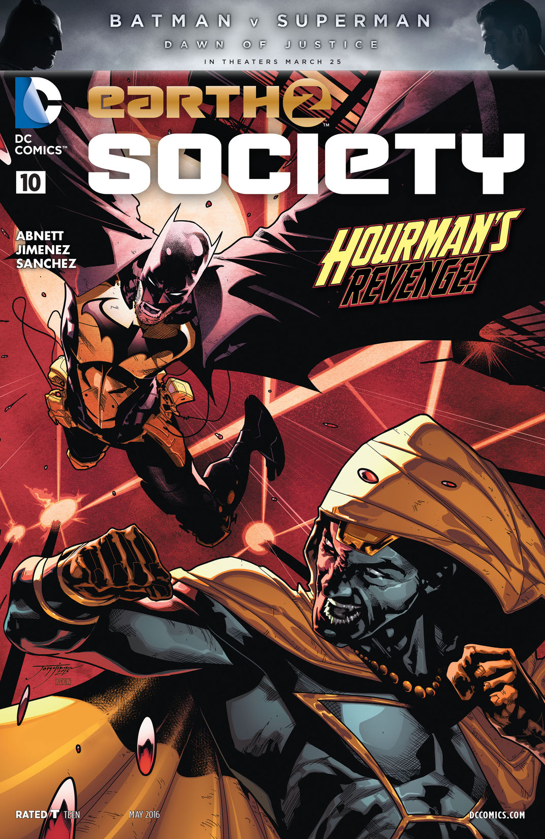 Earth 2: Society #10 preview images
