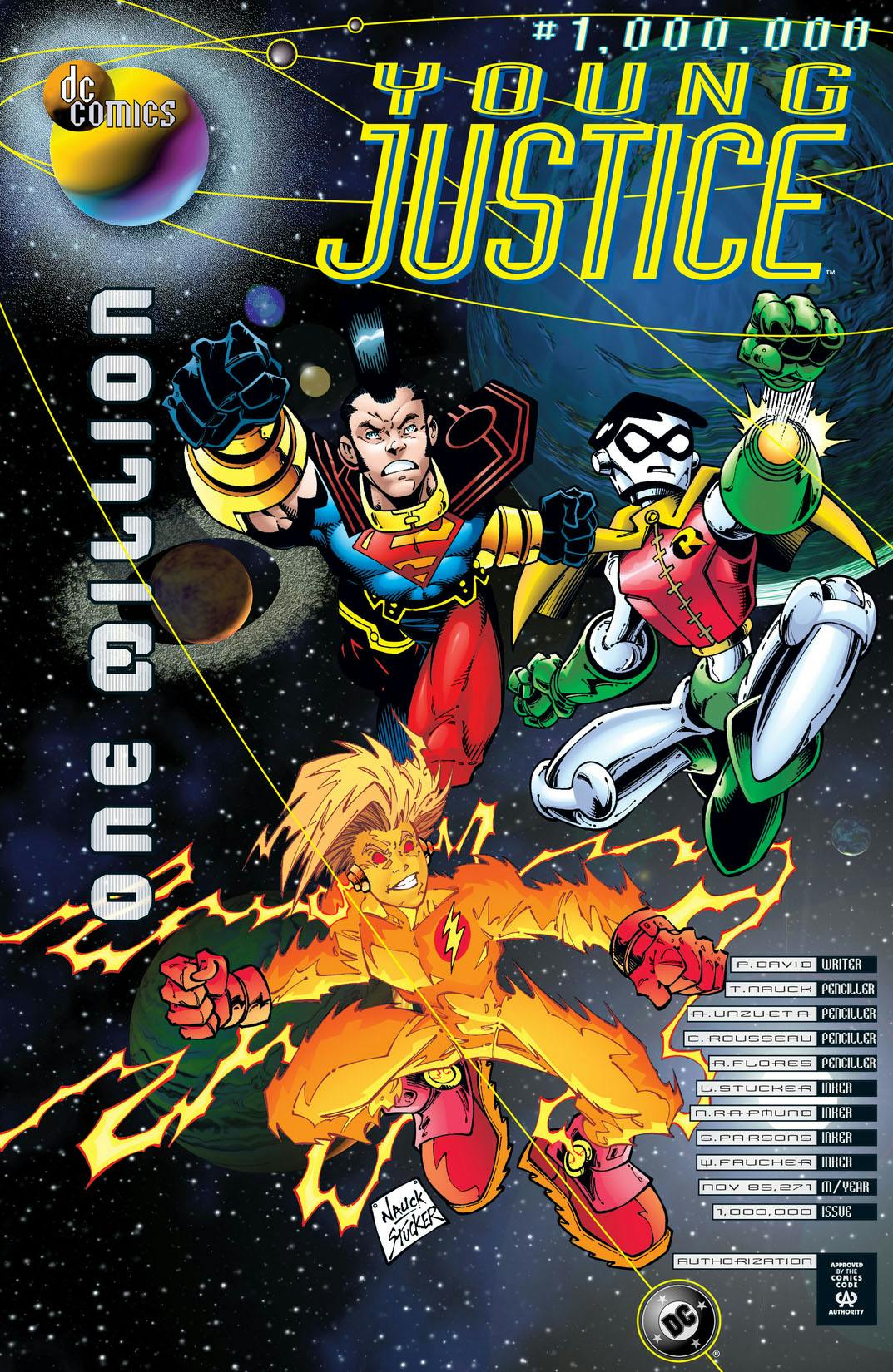 Young Justice #1000000 preview images
