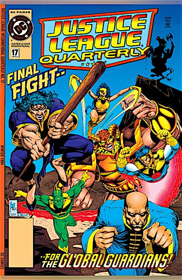 Justice League Quarterly #17 preview images