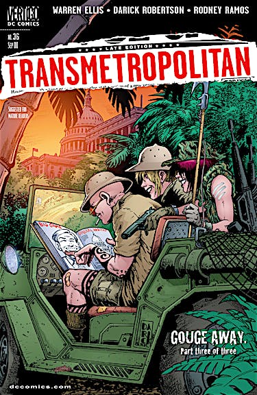 Transmetropolitan #36 preview images