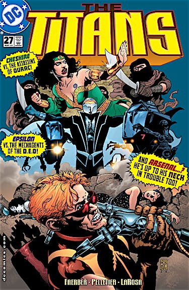 The Titans #27 preview images