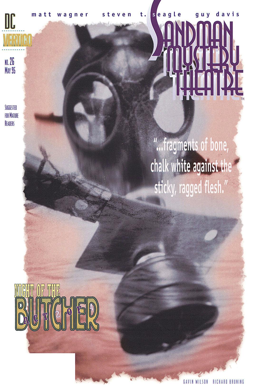 Sandman Mystery Theatre #26 preview images