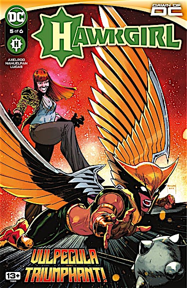 Hawkgirl #5 preview images
