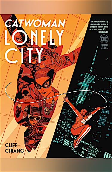 Catwoman: Lonely City preview images