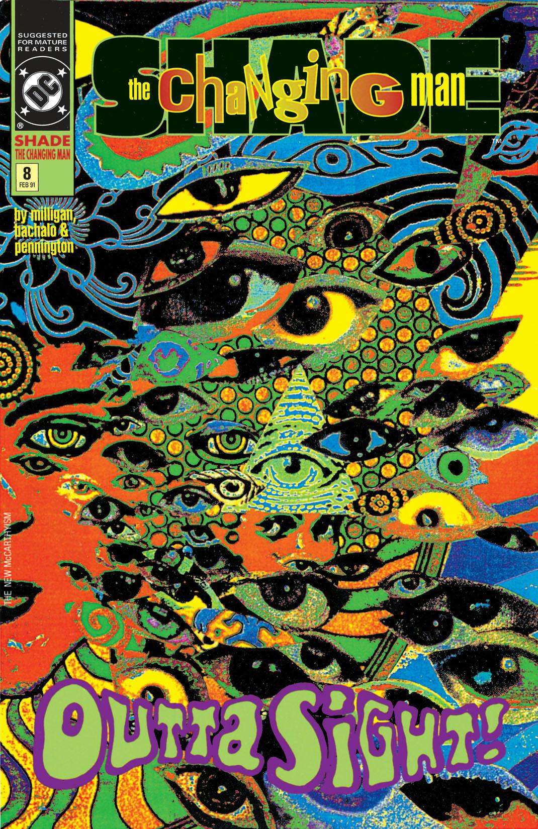 Shade, The Changing Man #8 preview images