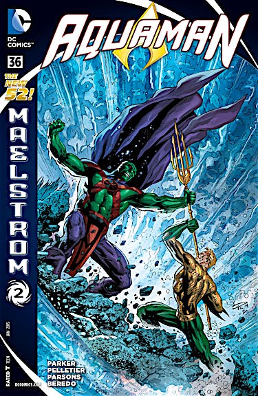 Aquaman (2011-) #36 preview images