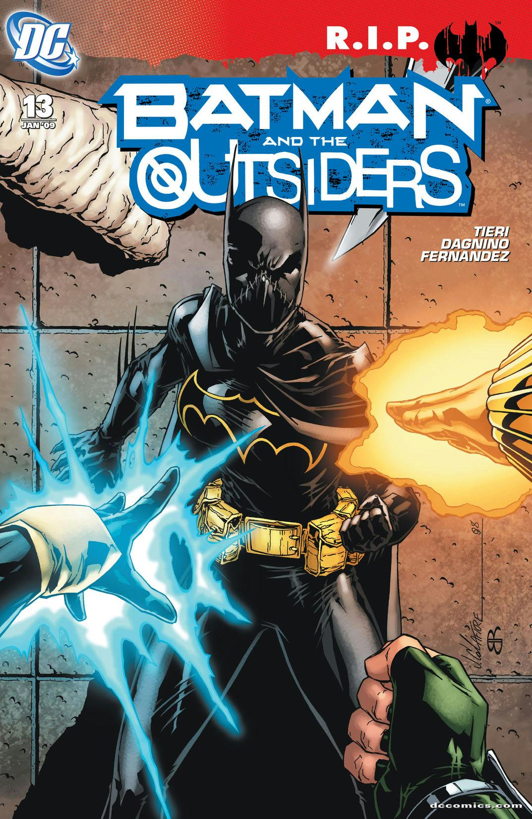 Batman and the Outsiders (2007-) #13 preview images