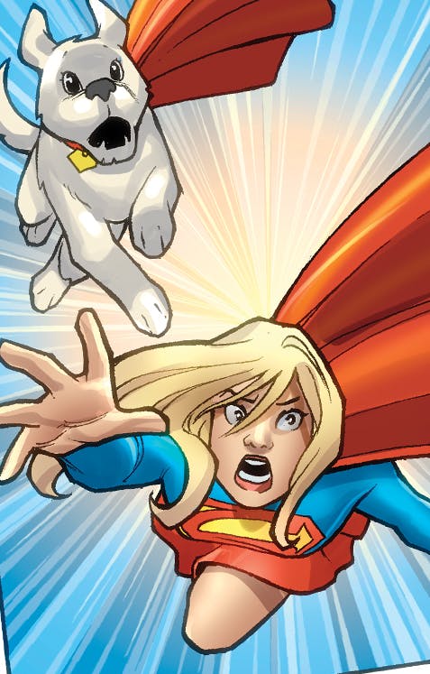 Wednesday Comics Supergirl DC Go! Edition #4