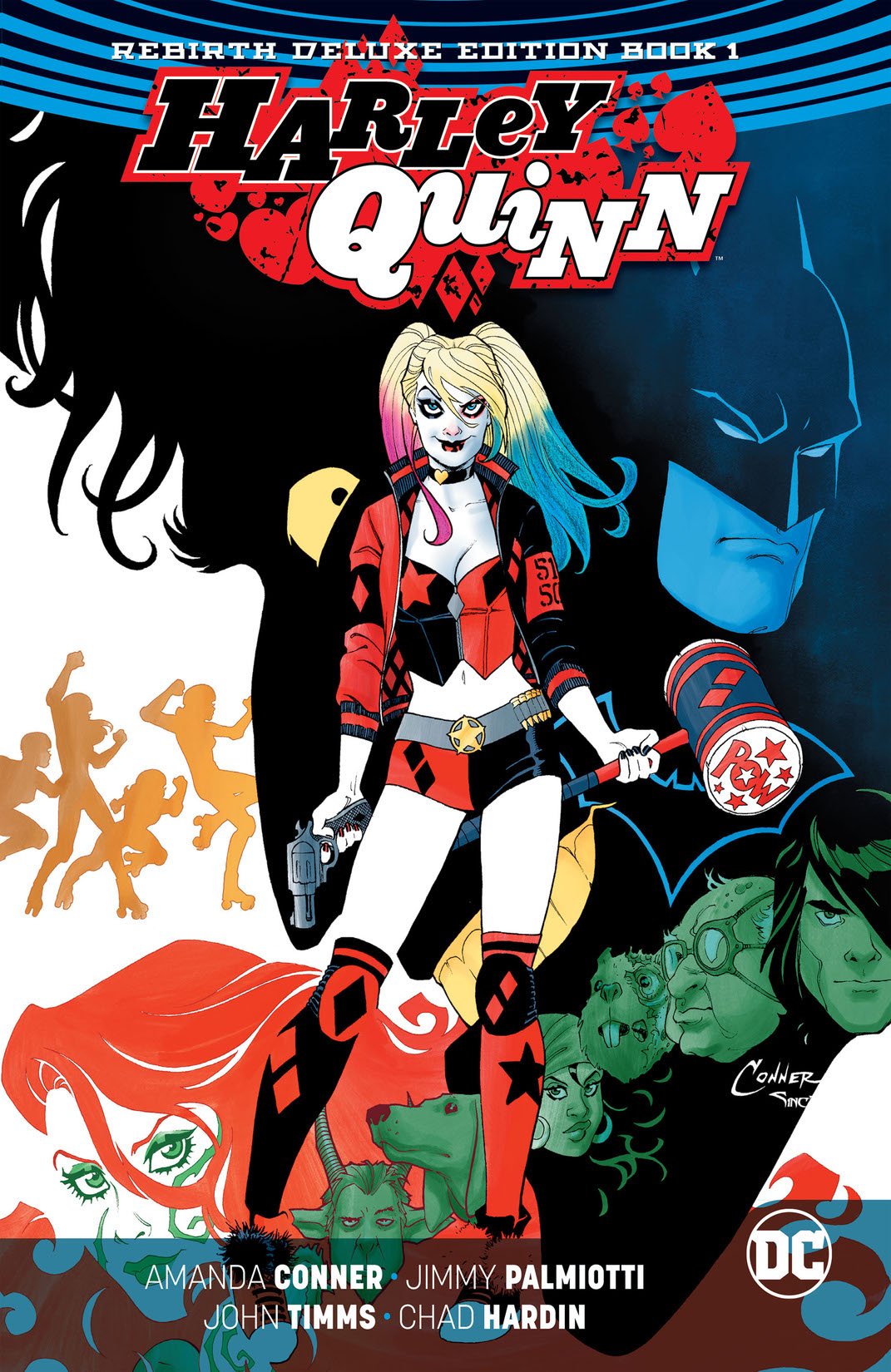 Harley Quinn: The Rebirth Deluxe Edition Book 1 (Rebirth) preview images