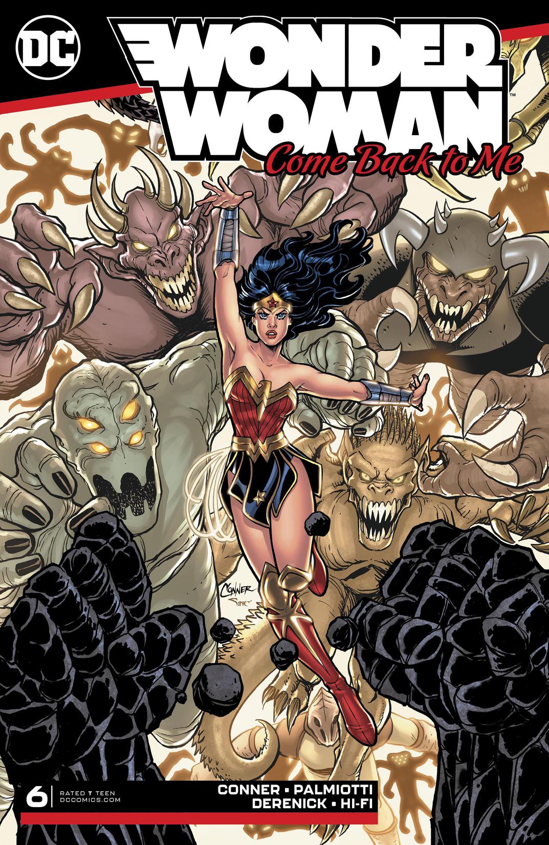 Wonder Woman: Come Back to Me #6 preview images