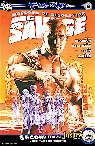 Doc Savage #9 preview images