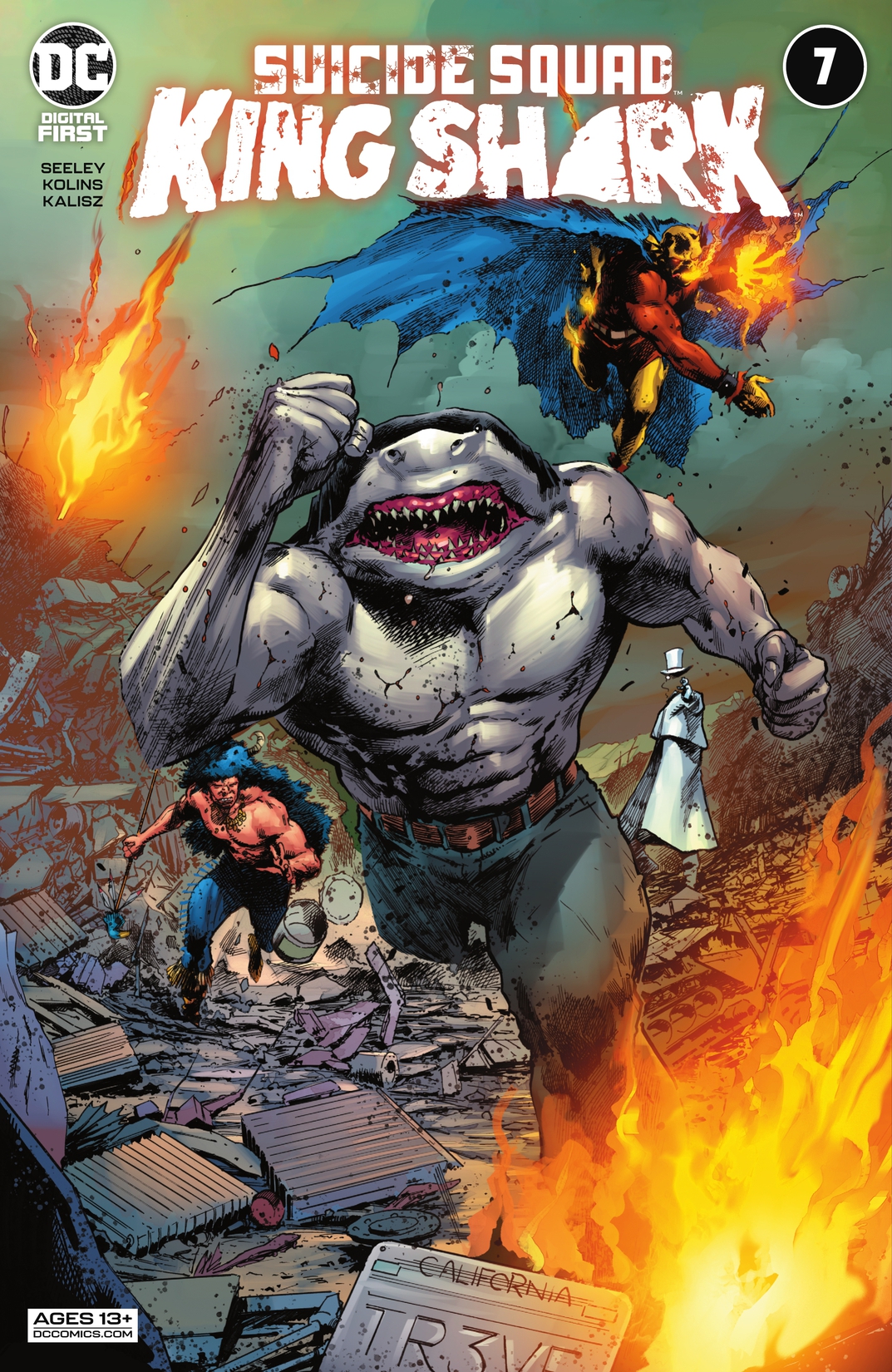 Suicide Squad: King Shark #7 preview images