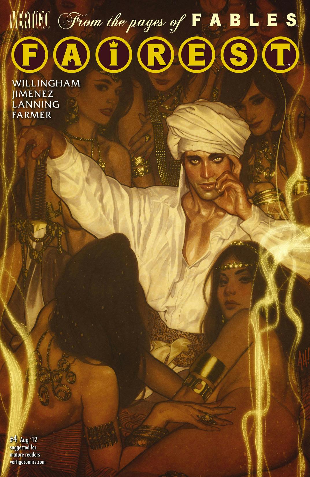 Fairest #4 preview images