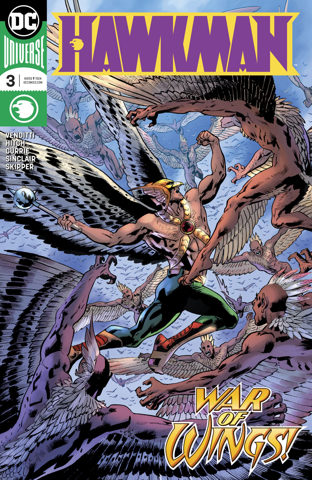 Hawkman (2018-) #3 preview images