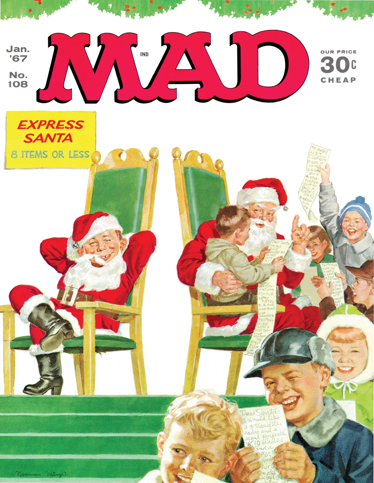 Mad Magazine #108 preview images