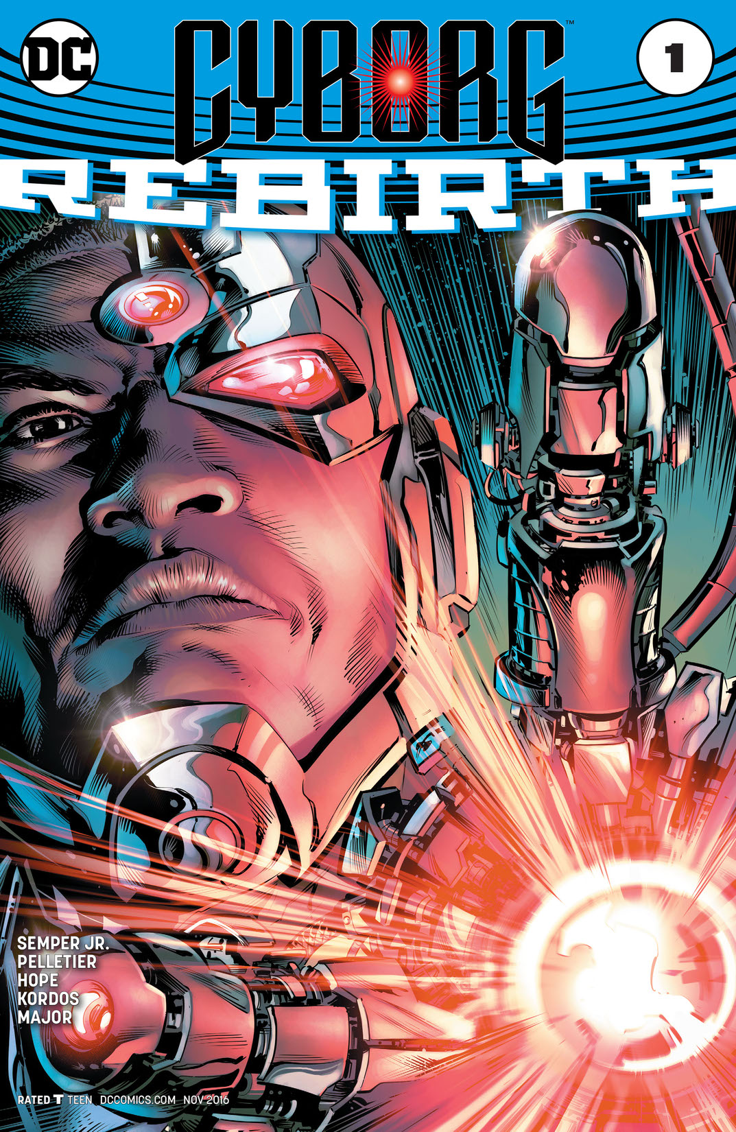 Cyborg: Rebirth (2016-) #1 preview images