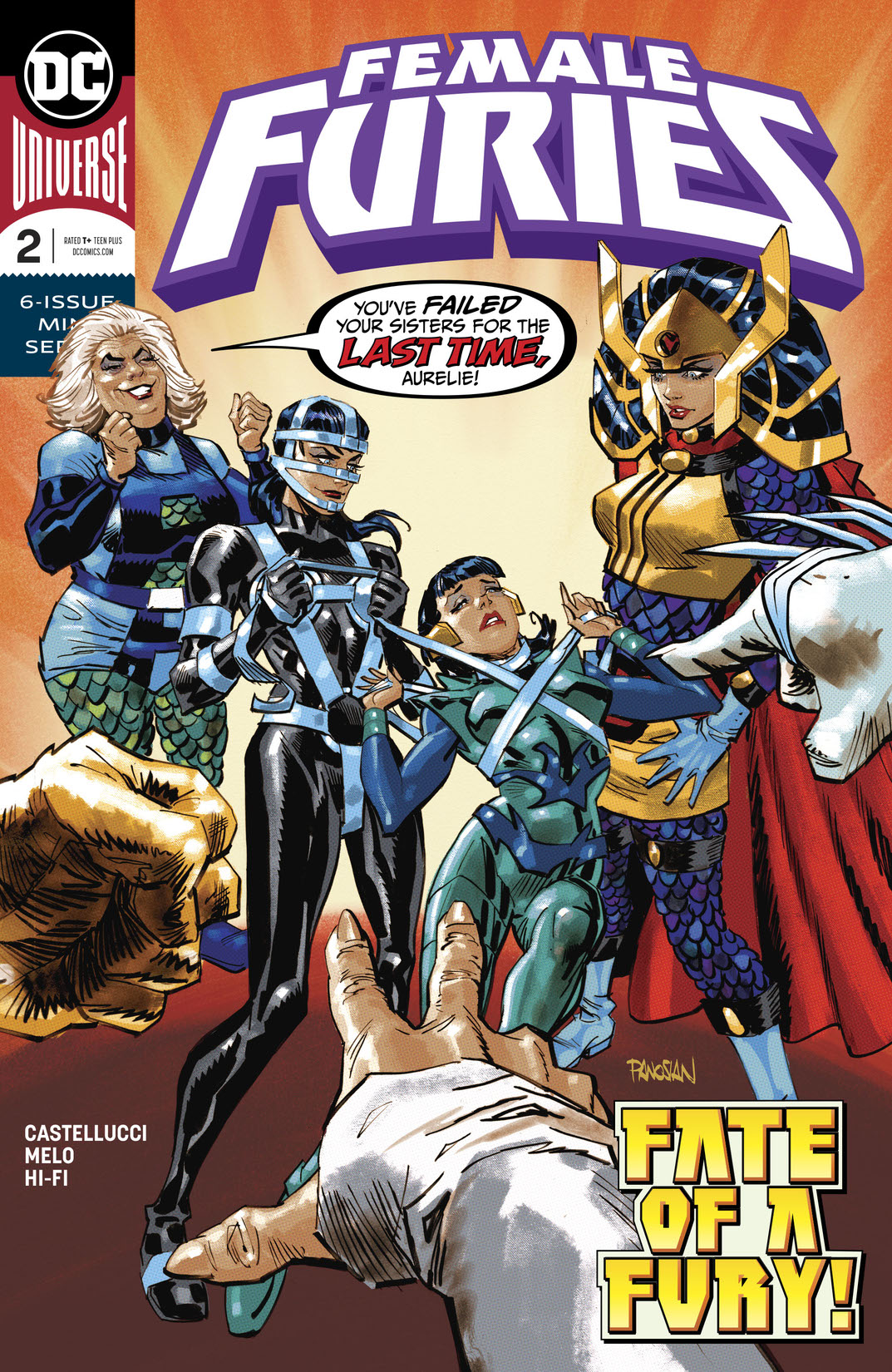 Female Furies #2 preview images
