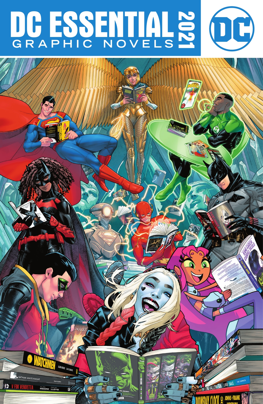 DC Essentials Graphic Novels Catalog 2021 preview images