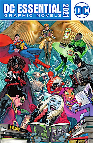 DC Essentials Graphic Novels Catalog 2021 preview images