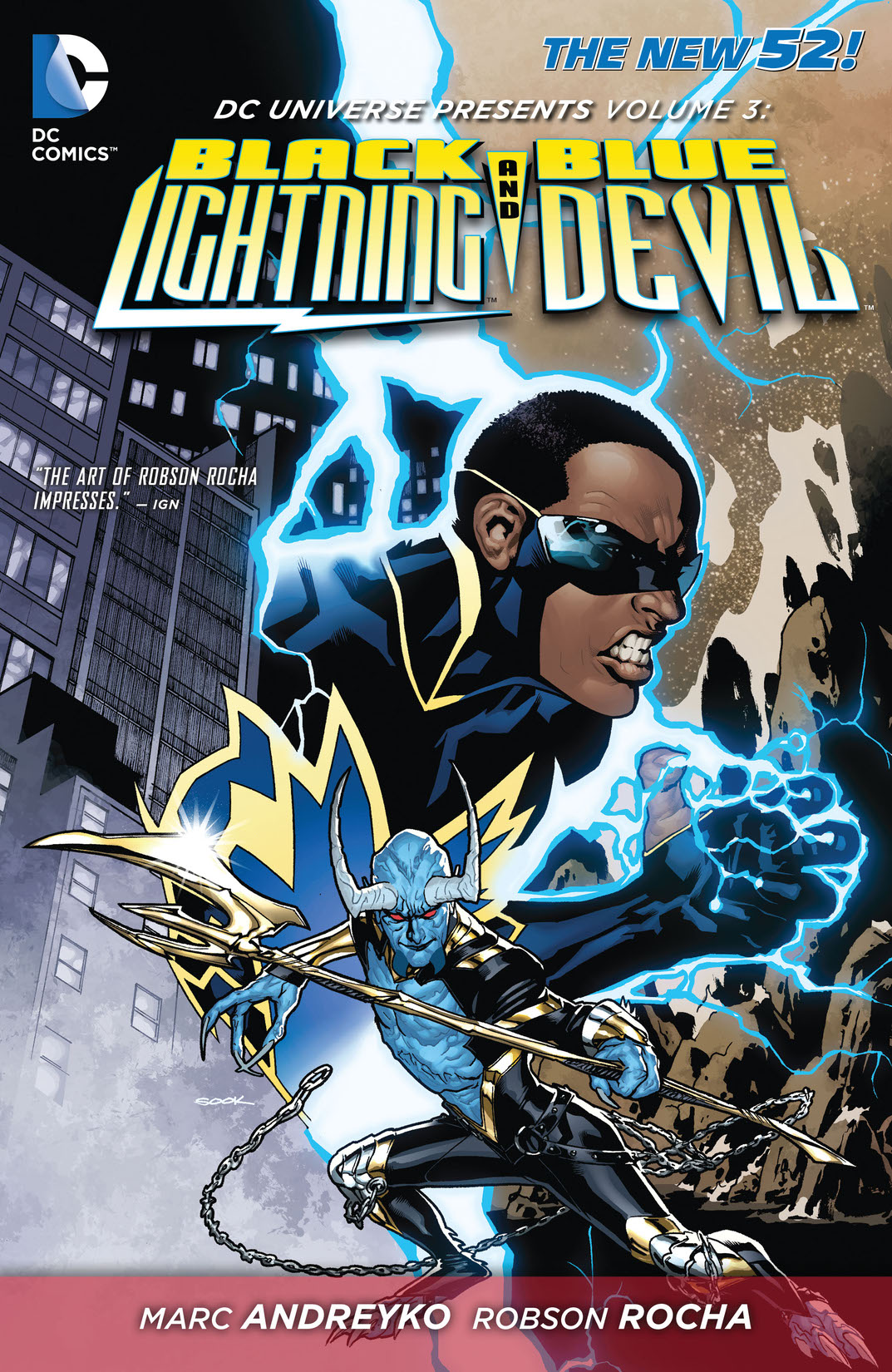 DC Universe Presents Vol. 3: Black Lightning and Blue Devil preview images