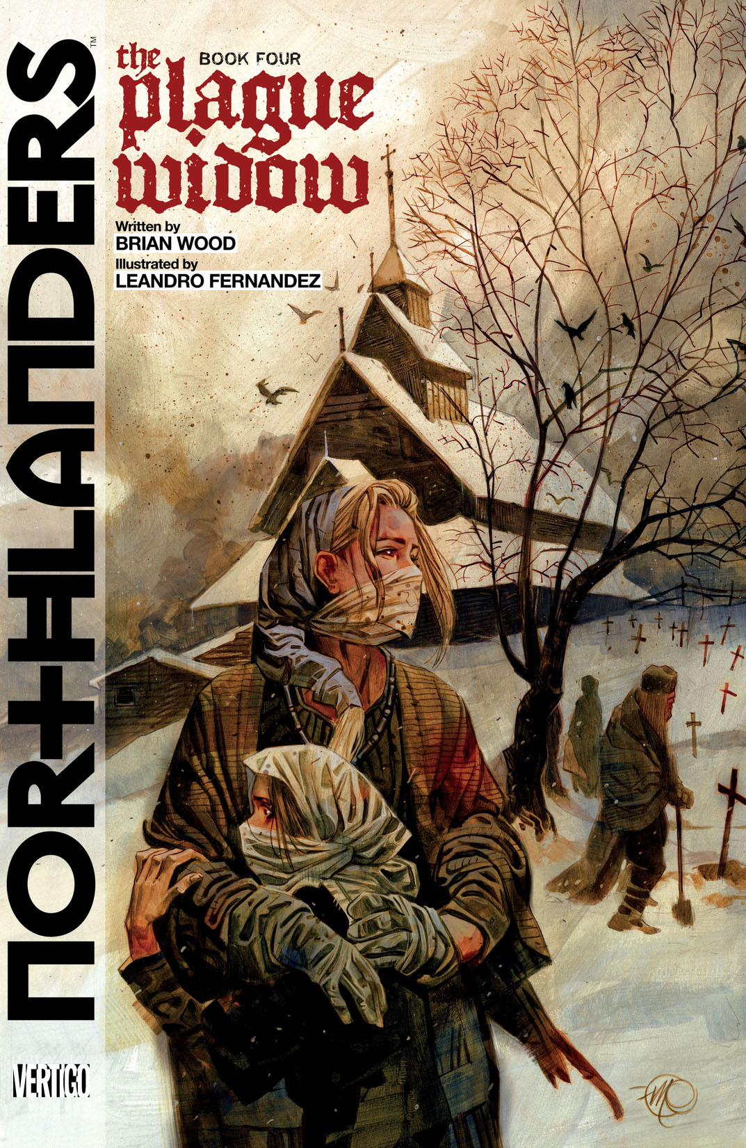 Northlanders Vol. 4: The Plague Widow preview images