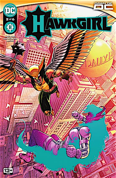 Hawkgirl #2 preview images