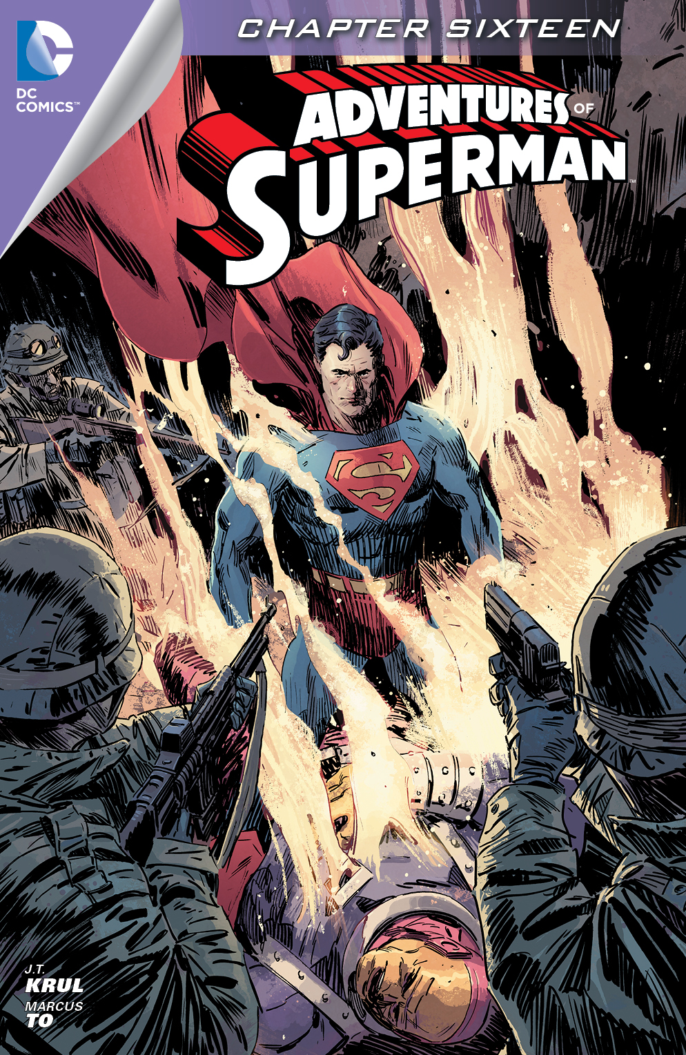 Adventures of Superman (2013-) #16 preview images